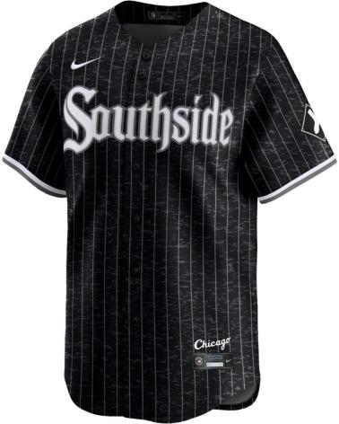 NIKE MAGLIA BASEBALL CHICAGO WHITE SOX CITY CONNECT NERA NEGRO