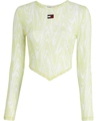 Inicio-TOMMY-JEANS-CAMISETA-DE-MALLA-PSICODELICO-MUJER-DW0DW15302-VERDE