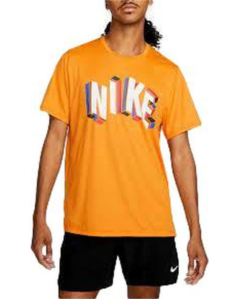 T-SHIRT NIKE PRO DRI-FIT DM6666 ARANCIONE NARANJA