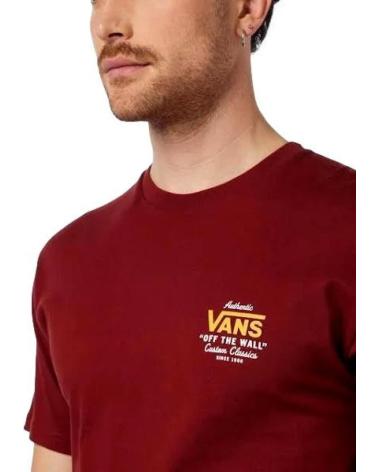CAMISETA VANS OFF THE WALL LOGO PEQUEÑO ROJO ROJO