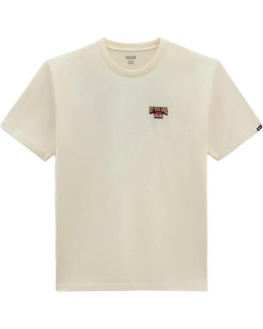 T-SHIRT VANS OFF THE WALL PICCOLO LOGO BEIGE UOMO BEIGE