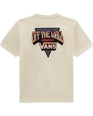 T-SHIRT VANS OFF THE WALL PICCOLO LOGO BEIGE UOMO BEIGE