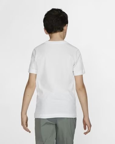 NIKE SPORTSWEAR CAMISETA MANGA CORTA CON LOGO BLANCA BLANCO