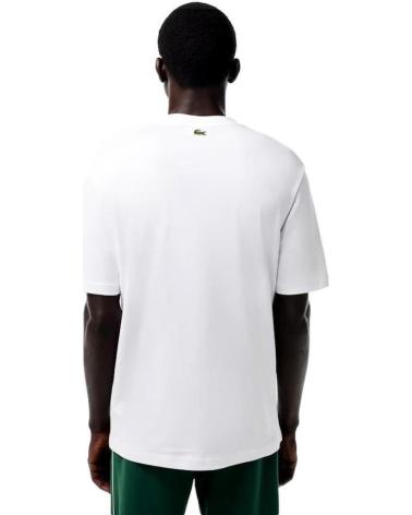 T-SHIRT LACOSTE TH31500001 BRANCA BLANCO