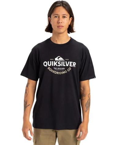 T-SHIRT QUIKSILVER TYPED OUT EQYZT08064 NERA BLACK