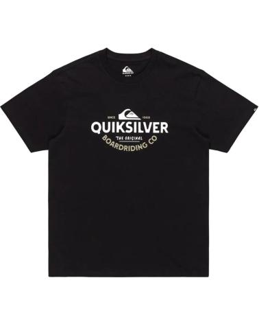 T-SHIRT QUIKSILVER TYPED OUT EQYZT08064 NERA BLACK