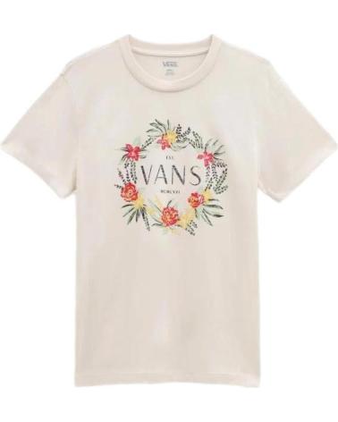 VANS OFF THE WALL CAMISETA DE MANGA CORTA VANS EN PARA MUJER BLANCO