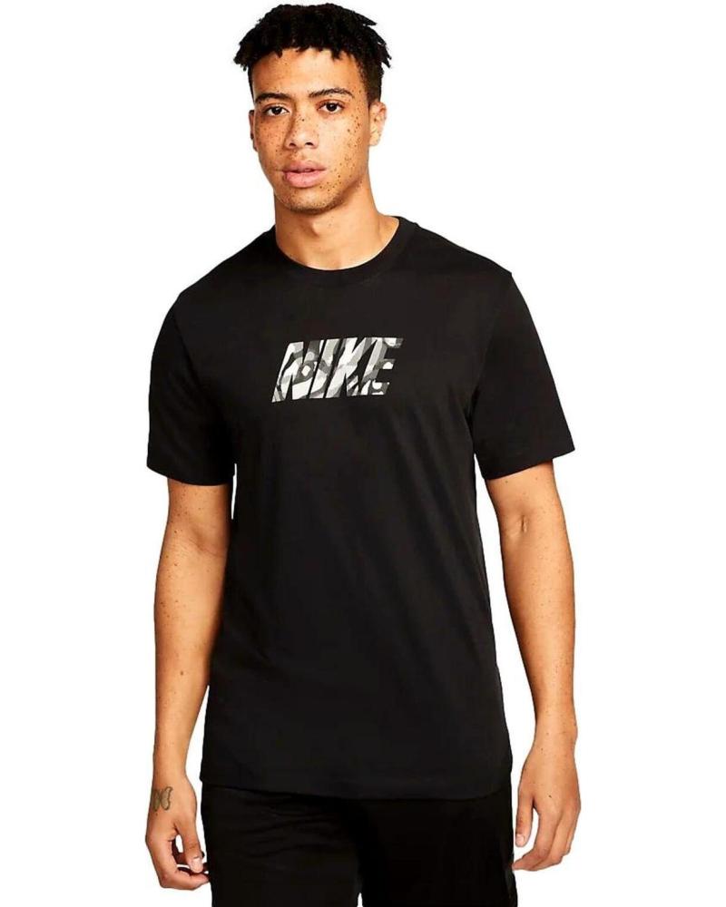 T-SHIRT NIKE DRI-FIT SPORT CLASH DM6236 NERO NEGRO