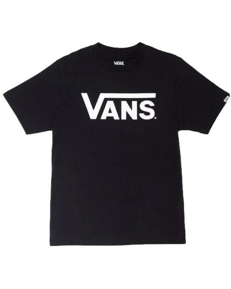 VANS OFF THE WALL CAMISETA DE MANGA CORTA VANS EN PARA NINOS UNISEX NEGRO
