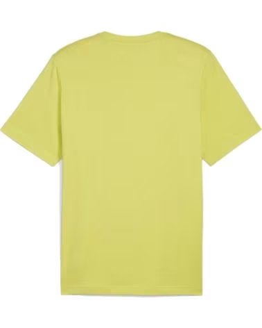 PUMA T-SHIRT À MANCHES COURTES ESSENTIALS LOGO 58666766 VERDE
