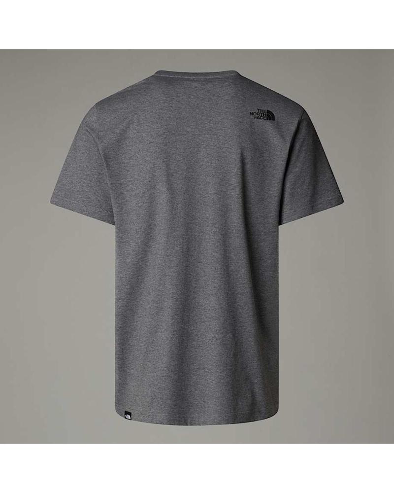 T-SHIRT A MANICHE CORTE THE NORTH FACE NF0A8A6CDYY GRIGIO GRIS