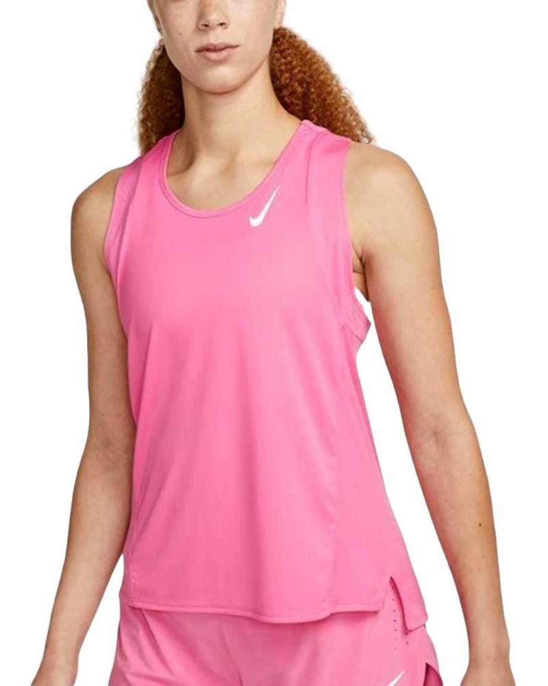 CANOTTA NIKE DRI-FIT RACE DD5940 ROSA ROSA