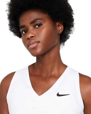 CANOTTA NIKE COURT VICTORY CV4784-100 BIANCA BLANCO