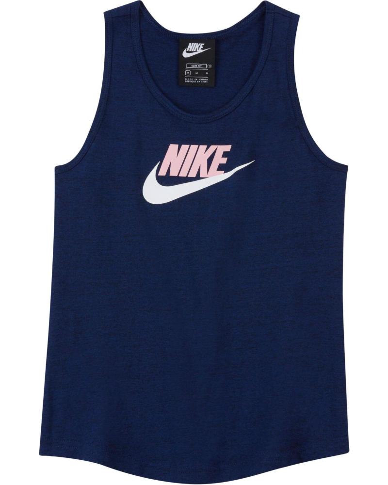 NIKE CANOTTA SPORTIVA DA1386 BLU AZUL