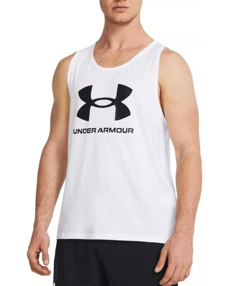 UNDER ARMOUR CAMISETA DE TIRANTES EN PARA HOMBRE BLANCO