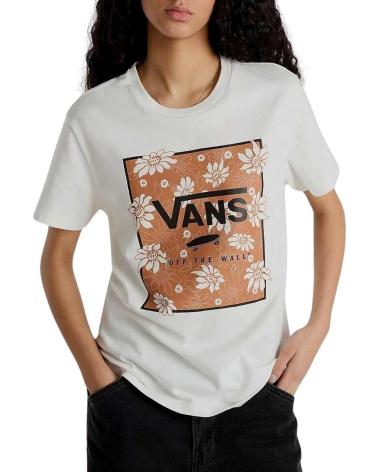 VANS OFF THE WALL CAMISETA DE MANGA CORTA VANS EN PARA MUJER BLANCO