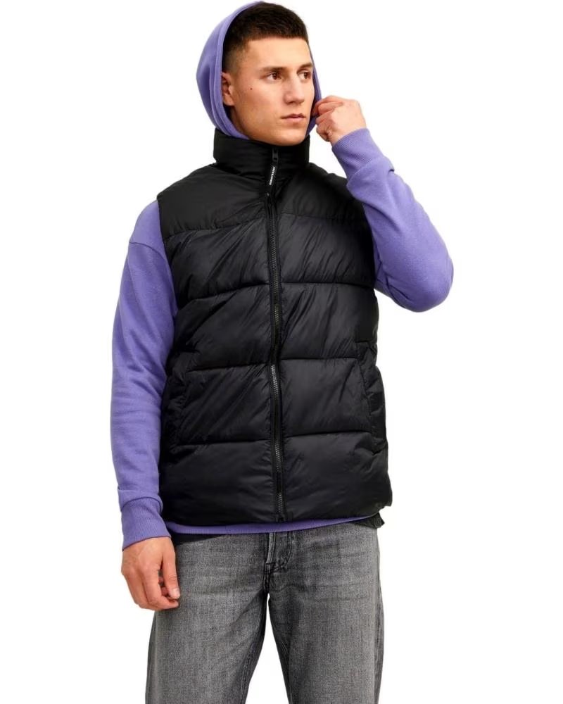 JACK & JONES 12235861 STEPPWESTE SCHWARZ NEGRO