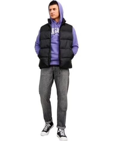 JACK & JONES 12235861 STEPPWESTE SCHWARZ NEGRO