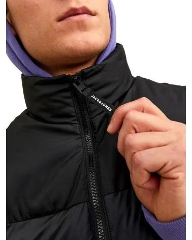 JACK & JONES 12235861 STEPPWESTE SCHWARZ NEGRO