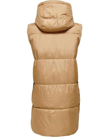 ONLY LONG PADDED VEST 15220376 BEIGE BEIGE