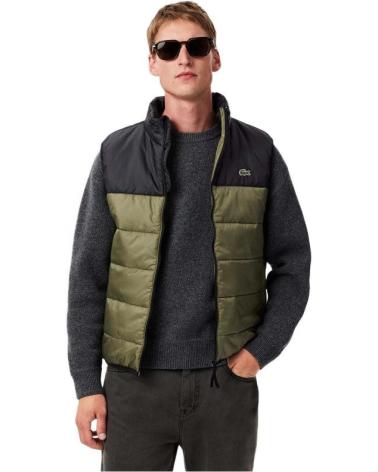 LACOSTE CHALECO HOMBRE ACOLCHADO BH6761 GREEN