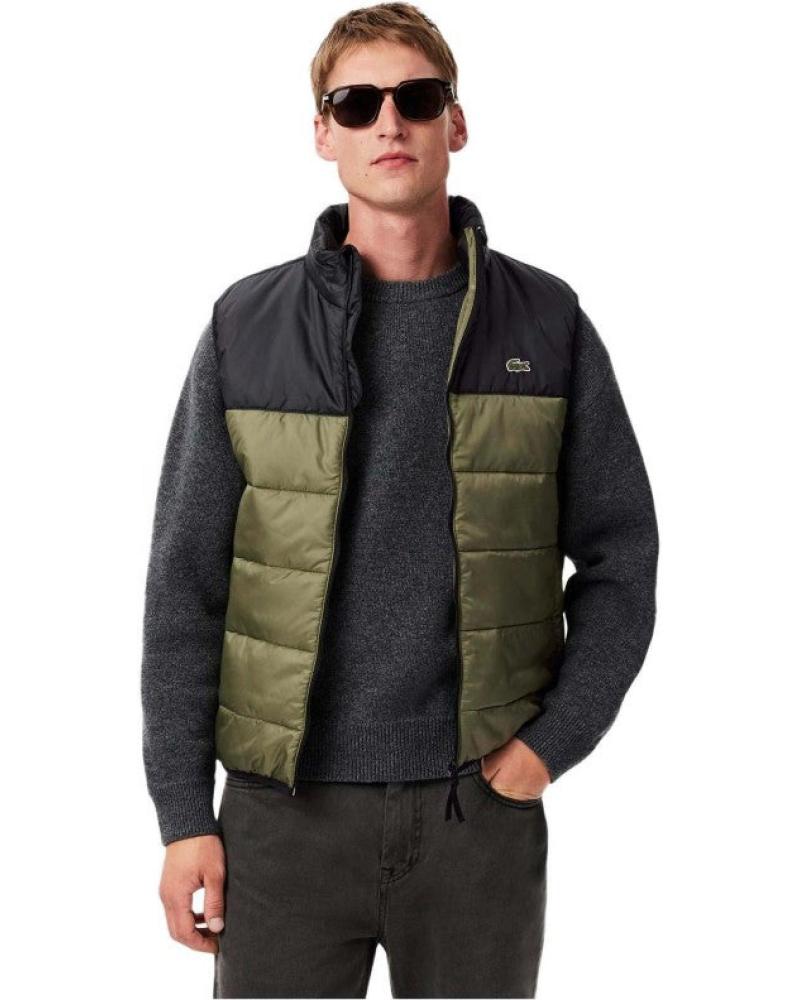 LACOSTE CHALECO HOMBRE ACOLCHADO BH6761 GREEN LACOSTE CHALECO HOMBRE ACOLCHADO BH6761 GREEN