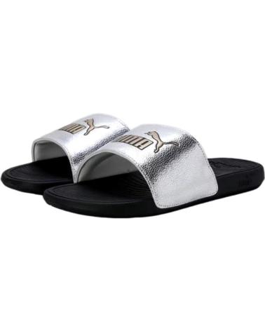 PUMA CHINELO METALLIC 395395 PRETO NEGRO