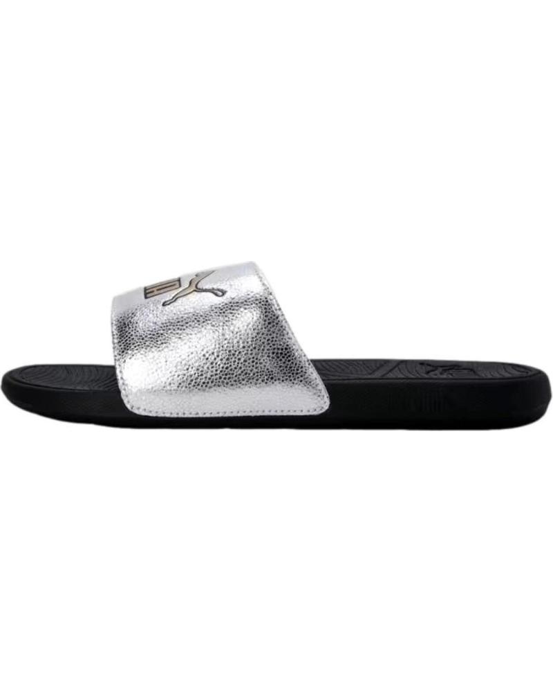 PUMA CHINELO METALLIC 395395 PRETO NEGRO