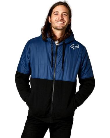 FOX RACING 28685 TWO-TONE BLUE AND BLACK JACKET FOR MEN AZUL