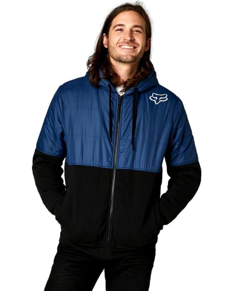 FOX RACING 28685 TWO-TONE BLUE AND BLACK JACKET FOR MEN AZUL