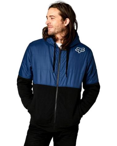 FOX RACING 28685 TWO-TONE BLUE AND BLACK JACKET FOR MEN AZUL