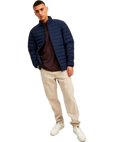 GIACCA IMBOTTITA JACK & JONES 12211129 BLU SCURO BEIGE