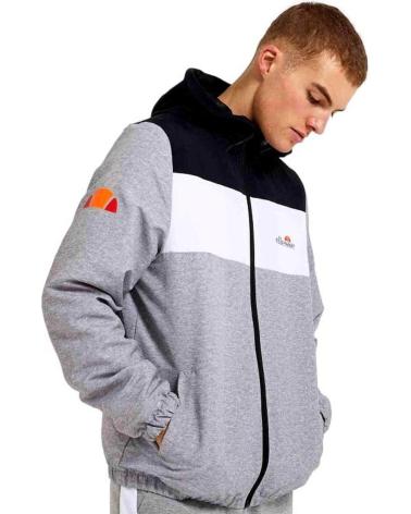 GIACCA CON CAPPUCCIO ELLESSE SHX10689 GRIGIA GRIS