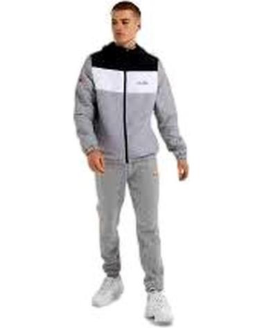 GIACCA CON CAPPUCCIO ELLESSE SHX10689 GRIGIA GRIS