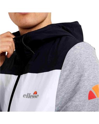 GIACCA CON CAPPUCCIO ELLESSE SHX10689 GRIGIA GRIS