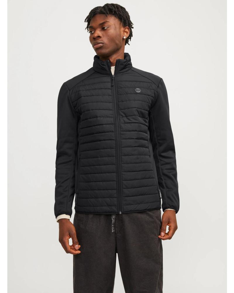 GIACCA IMBOTTITA LEGGERA JACK & JONES JJ 12248142 NERA NEGRO
