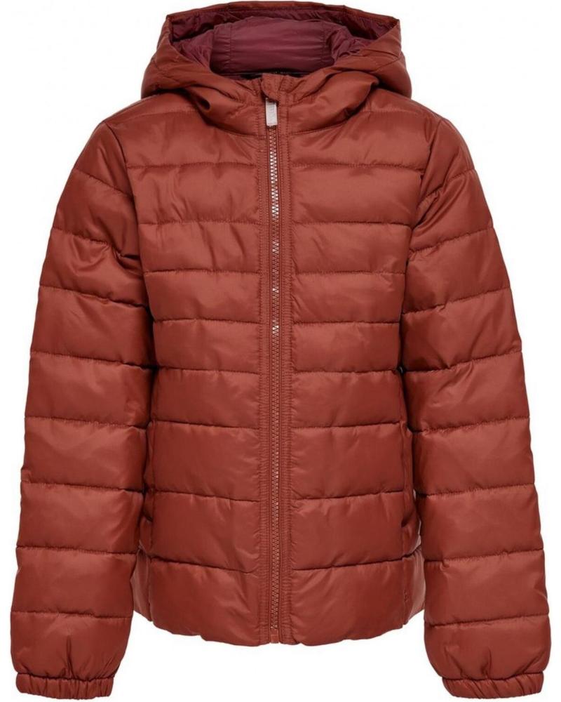 ONLY DOUDOUNE À CAPUCHE ENFANTS 15207566 ORANGE NARANJA