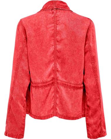 ONLY CHAQUETA DRAPED KENYA 15313582 ROJO ROJO