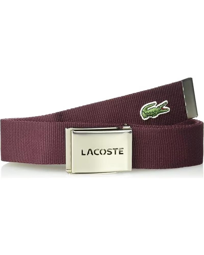 LACOSTE Cinturon 49486917271891 en negro para hombre NEGRO