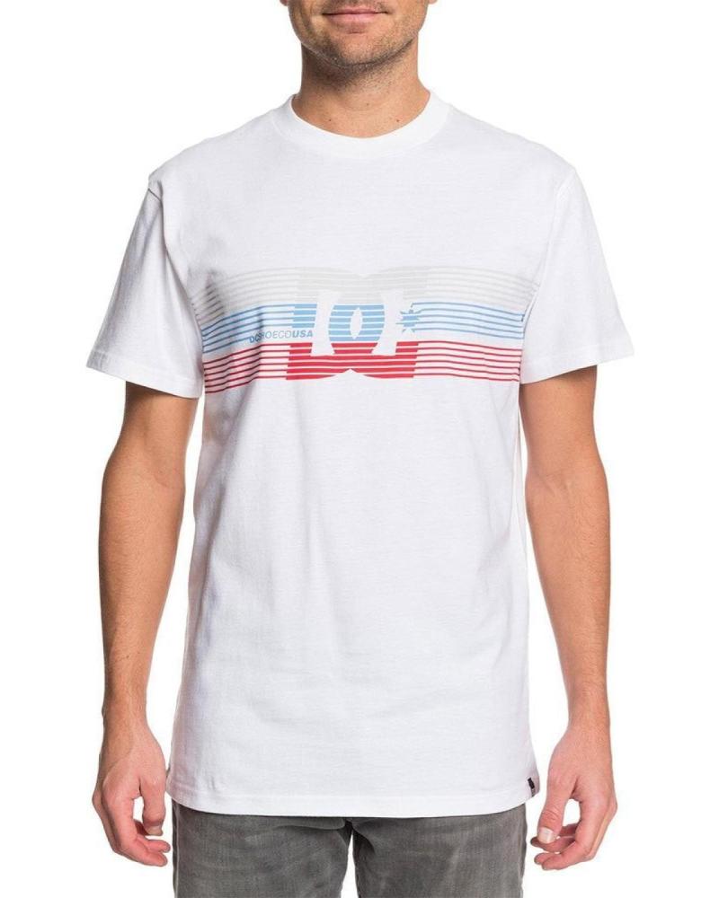 T-SHIRT BIANCA DC SHOES EDYZT04122 CON LOGO BLANCO