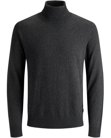JACK & JONES ROLL NECK KNITTED SWEATER MODEL 12157417 GREY GRIS