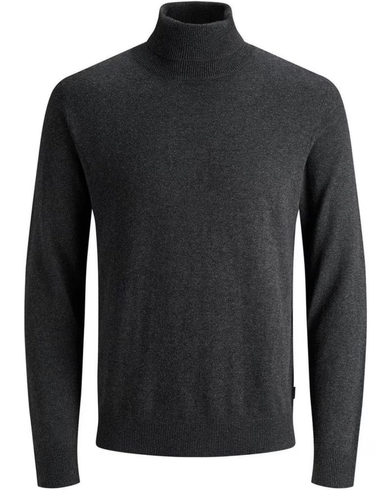 JACK & JONES ROLL NECK KNITTED SWEATER MODEL 12157417 GREY GRIS