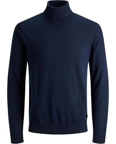 JACK & JONES ROLL NECK KNITTED SWEATER MODEL 12157417 GREY GRIS
