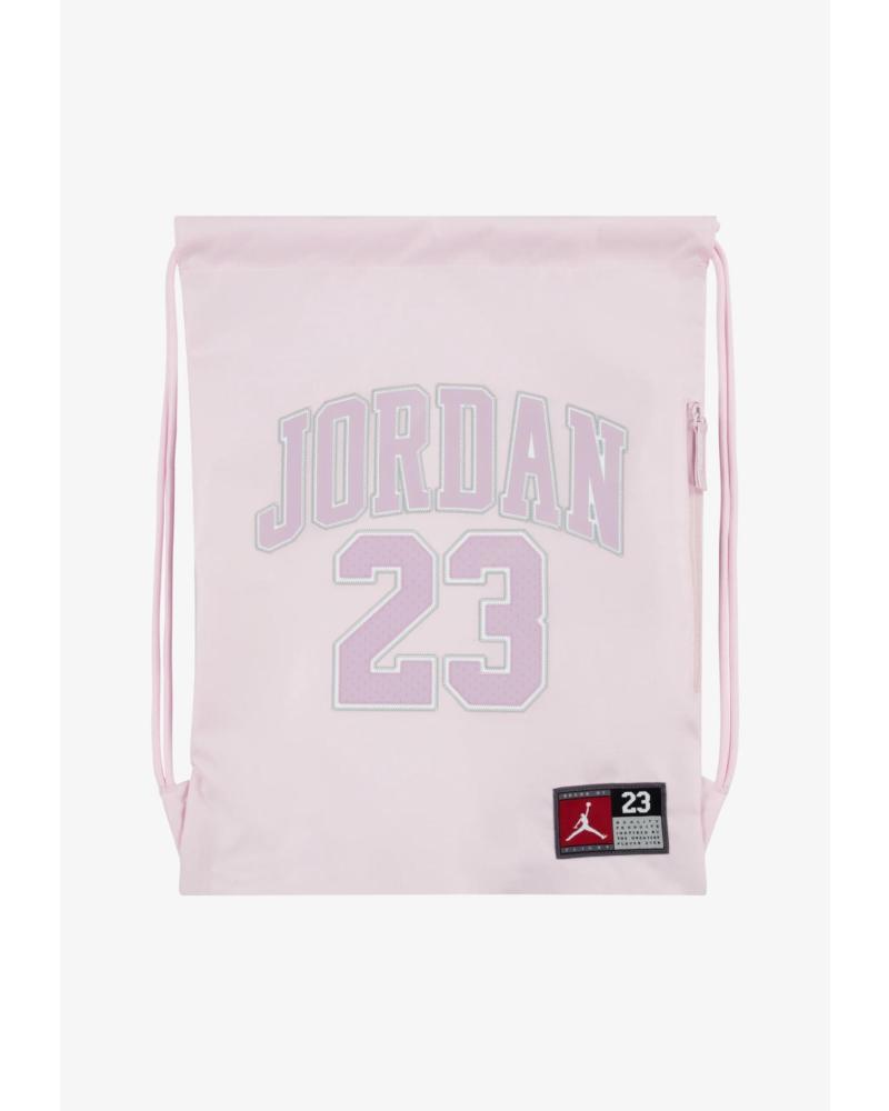 MOCHILA DE CUERDAS JORDAN GYM SACK 9A0757 BLANCA BLANCO