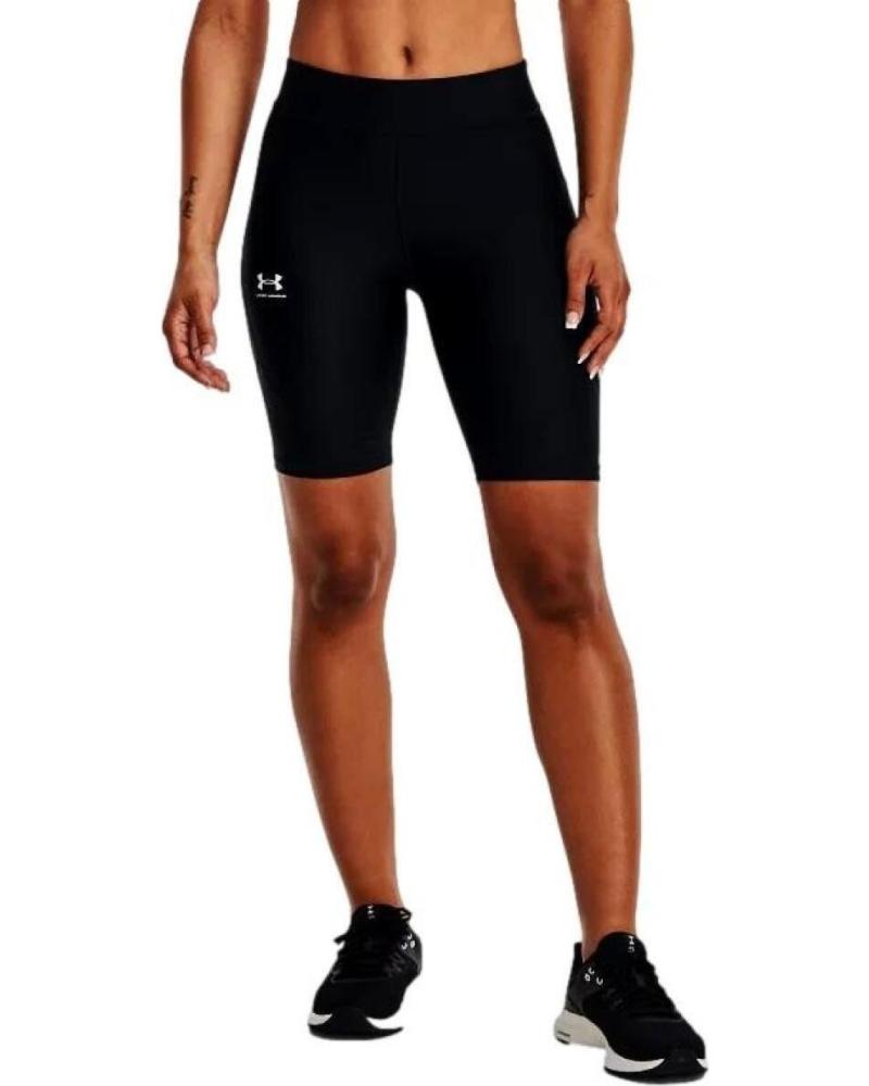 UNDER ARMOUR PANTALONCINI HEATGEAR NERI 1373842 NEGRO