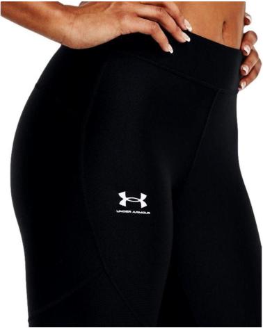 UNDER ARMOUR PANTALONCINI HEATGEAR NERI 1373842 NEGRO