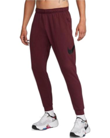 PANTALONE TUTA NIKE DRI-FIT CU6775 ROSSO UOMO ROJO
