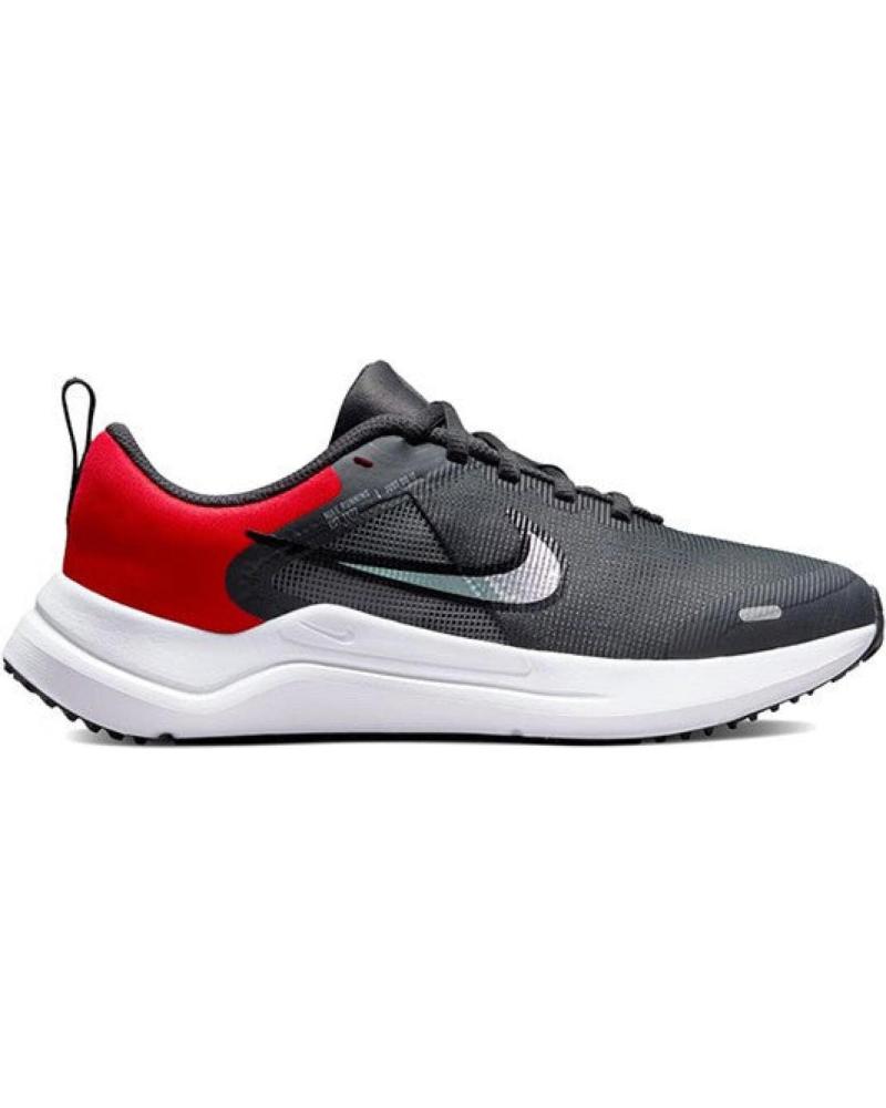 NIKE DOWNSHIFTER 12 NN DM4194 GRAU ROT GRIS