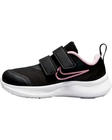 NIKE TÊNIS NIKE STAR RUNNER 3 TDV INFANTIL FEMININO - PRETO NEGRO