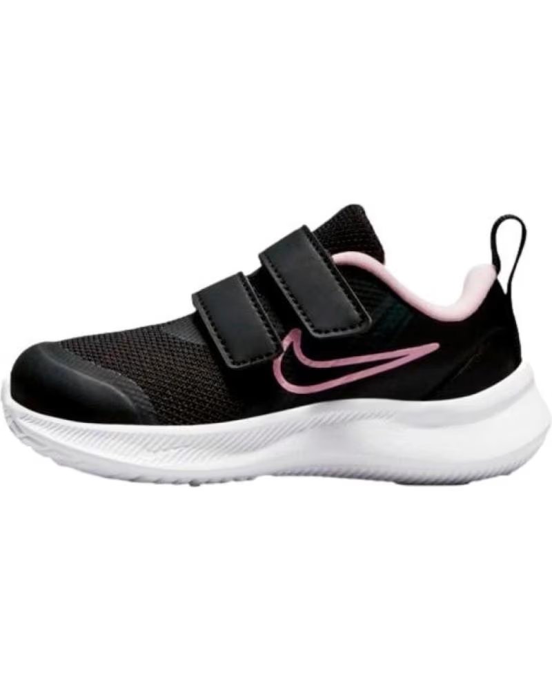 NIKE TÊNIS NIKE STAR RUNNER 3 TDV INFANTIL FEMININO - PRETO NEGRO